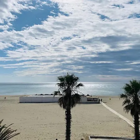 Roseva - T2 Vue Mer - Plage A Pied - Balcon - Climatisation * 卡内