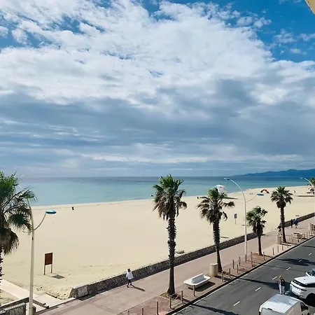 公寓 Roseva - T2 Vue Mer - Plage A Pied - Balcon - Climatisation *
